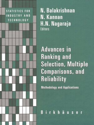 cover image of Advances in Ranking and Selection, Multiple Comparisons, and Reliability